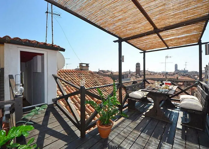 Apartment Ca Mocenigo Terrace Venedig